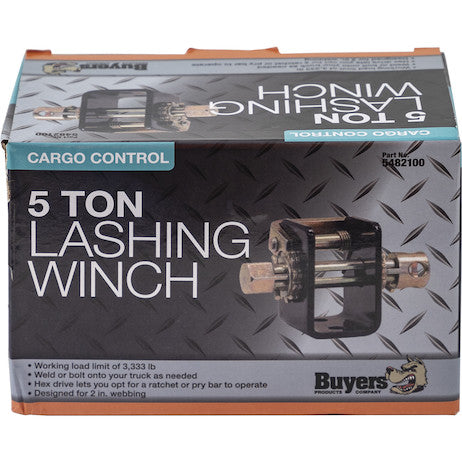 2 Inch Lashing Winch 5-Ton Capacity