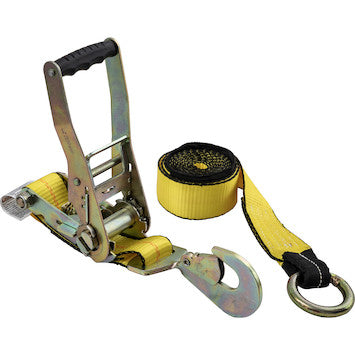5482151 - Tire Ratchet Tie-Down with Twisted Flat Snap Hook