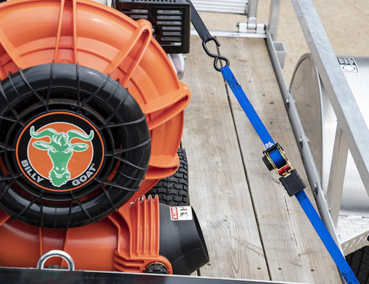 Retractable 6 Foot Standard Duty Ratchet Tie Down - 2 Pack