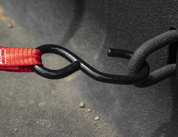 10 Foot Light Duty Cambuckle Tie Down - 4 Pack