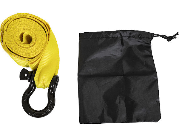 12 Foot UTV/ATV Tow Strap Kit