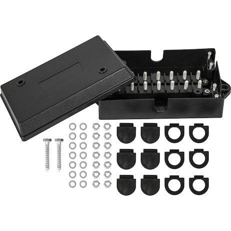 Polypropylene Electrical Junction Box With 14 Terminals