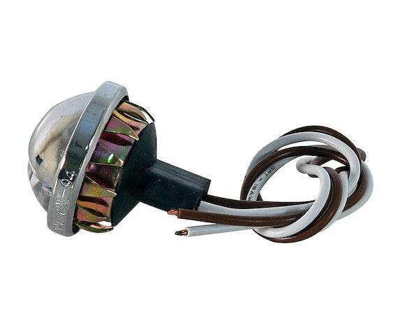 1.5 Inch Clear Round License/Utility Light With 4 LED