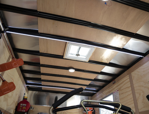 36 Inch 54-LED Strip Light with 3M??? Adhesive Back - Clear And Warm