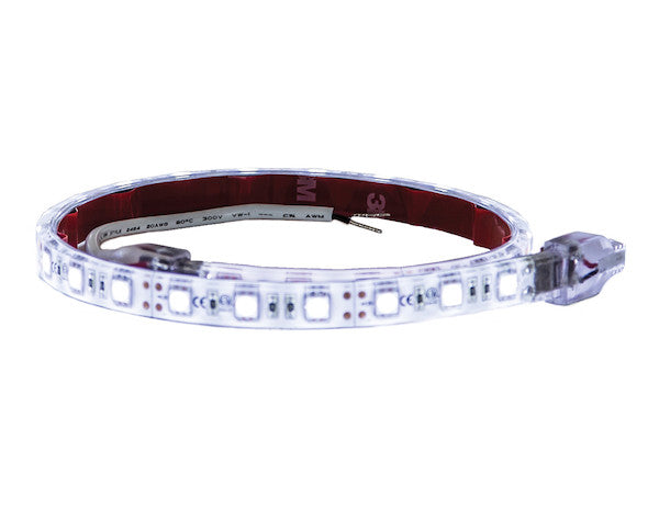 18 Inch 27-LED Strip Light with 3M??? Adhesive Back - Clear And Cool