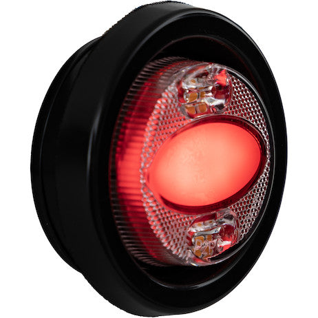 2 Inch Marker Strobe Combo Light - Amber/Red