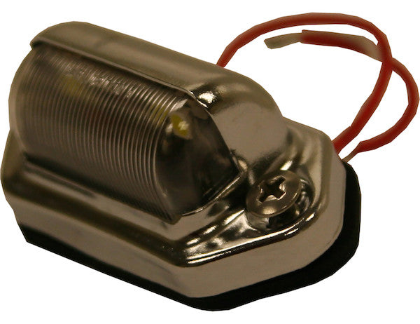 2 Inch License/Utility Light with 2 LEDs and Stripped Leads