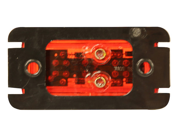 5622203 - 2.5 Inch Amber Surface Mount/Marker Clearance Light Kit with 3 LEDs (PL-10 Connection, Includes Bracket and Plug)
