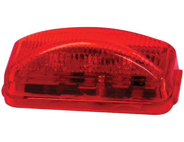 2.5 Inch Red Surface Mount Marker Light With 3 LED