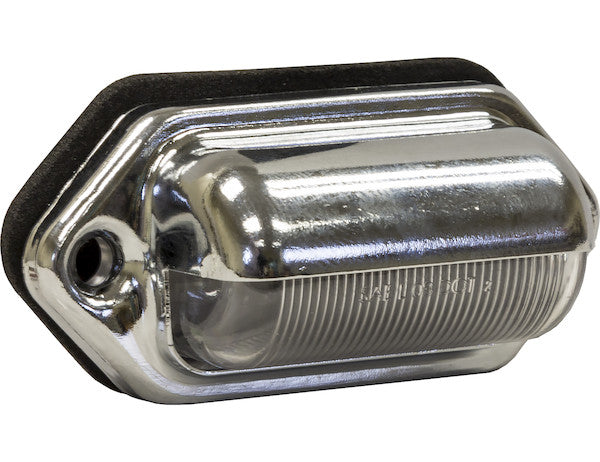 2 Inch License/Utility Light With 2 LED and .18 Inch Male Bullet Connectors