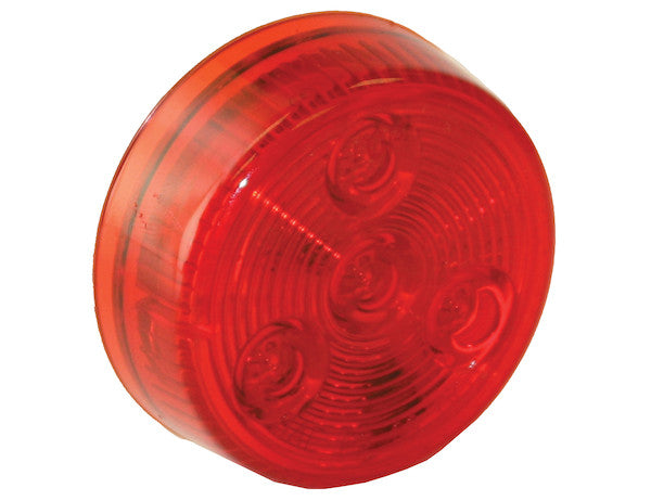 5622254 - 2 Inch Amber Round Marker/Clearance Light with 4 LEDs (Light Only)
