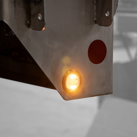 2 Inch Marker Strobe Combo Light - Amber/Red