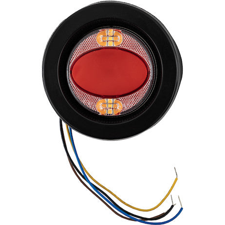 2.5 Inch Marker Strobe Combo Light - Red/Amber