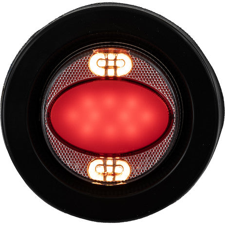 2.5 Inch Marker Strobe Combo Light - Red/Amber