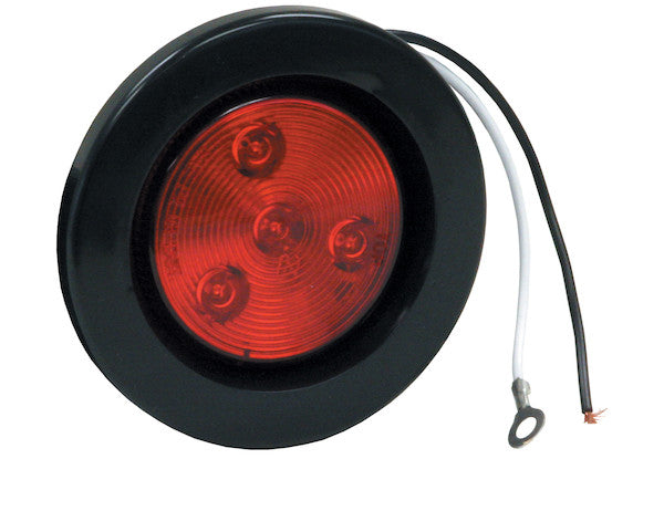 5622525 - Bulk 2.5 Inch Amber Round Marker/Clearance Light With 4 LED