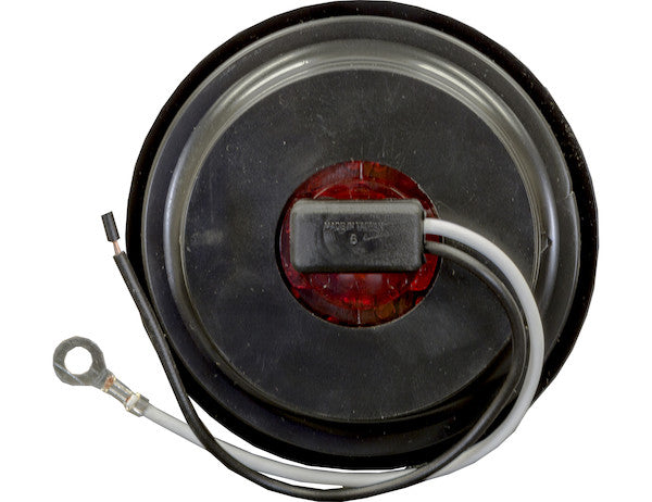 Bulk 2.5 Inch Red Round Marker/Clearance Light With 4 LED