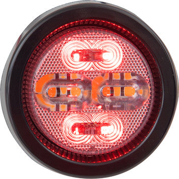 5622515 - 2.5-Inch Class 1 Marker Strobe Combo Light - Red/Amber