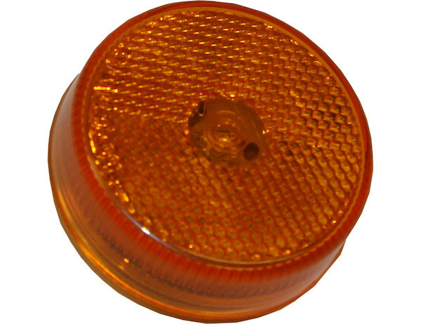2.5 Inch Amber Marker/Clearance Light with Reflex With 4 LED