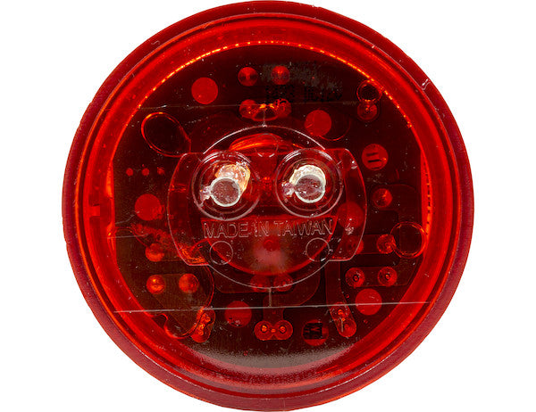 2.5 Inch Red Marker Clearance Light with Reflex With 4 LED