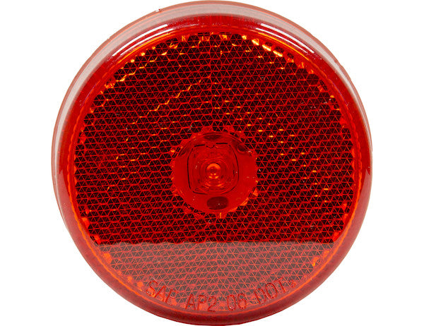 2.5 Inch Red Marker Clearance Light with Reflex With 4 LED