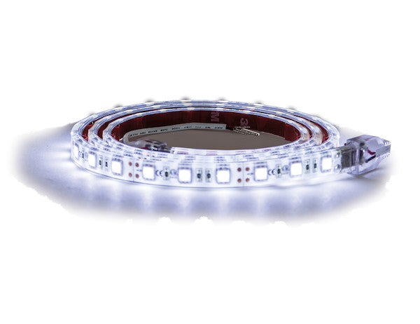 36 Inch 54-LED Strip Light with 3M??? Adhesive Back - Clear And Cool