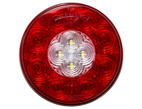 4 Inch Round Combination Stop/Turn/Tail & Backup Light (Light Only, Sold in Multiples of 10)