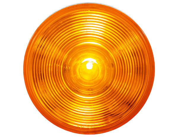 4 Inch Amber Round Turn Signal DOT Light Kit with 1 LED