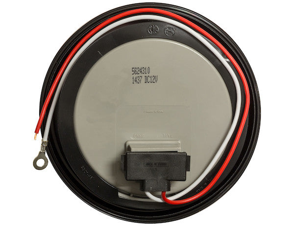 4 Inch Clear Round Backup Light Kit With 10 LEDs (PL-2 Connection, Includes Grommet and Plug)