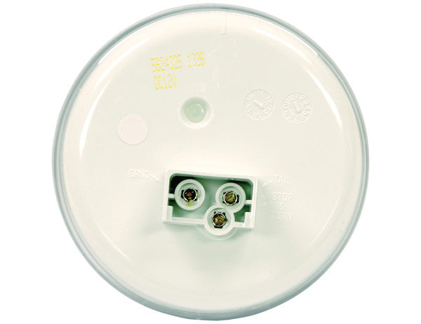 4 Inch Clear Round Backup Light Kit With 24 LEDs (PL-2 Connection, Includes Grommet and Plug)