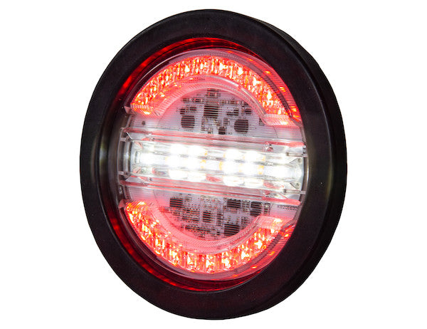 4 Inch Combination LED Stop/Turn/Tail, Backup, and Strobe Light with 32 LEDs
