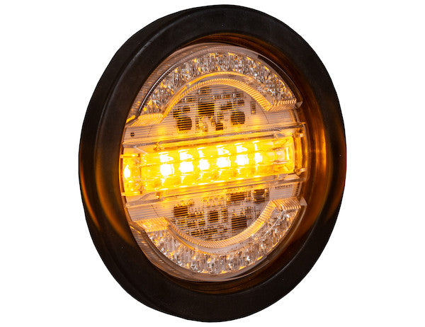 4 Inch Combination LED Stop/Turn/Tail, Backup, and Strobe Light with 32 LEDs