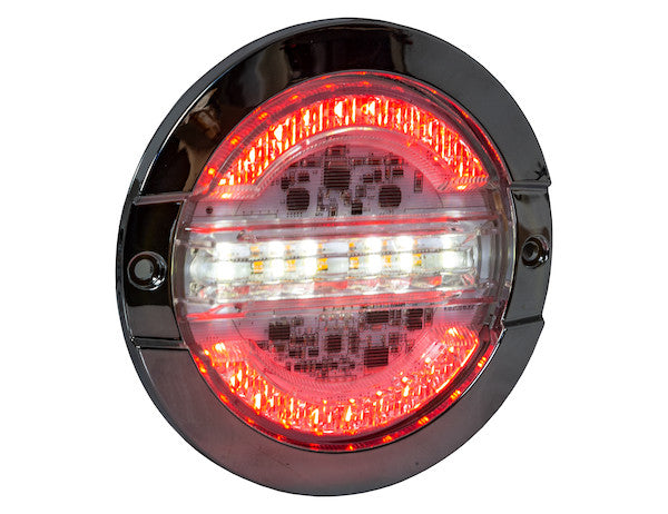 4 Inch Combination LED Stop/Turn/Tail, Backup, and Strobe Light with 32 LEDs