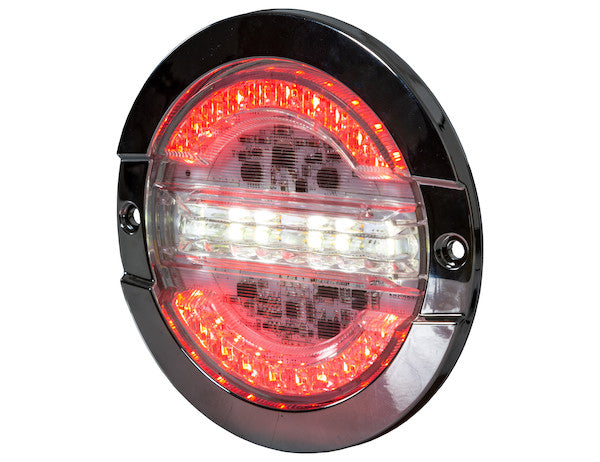 4 Inch Combination LED Stop/Turn/Tail, Backup, and Strobe Light with 32 LEDs
