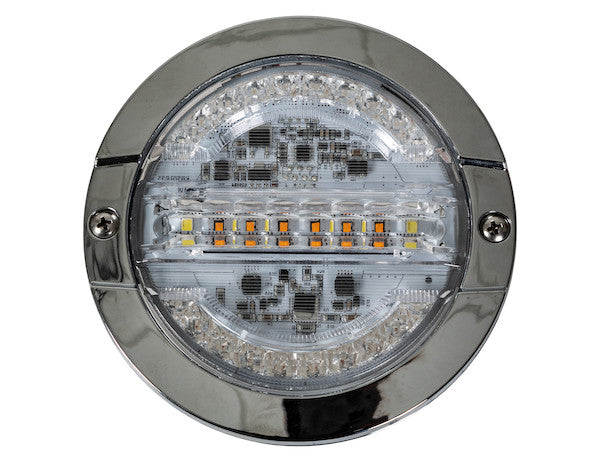 4 Inch Combination LED Stop/Turn/Tail, Backup, and Strobe Light with 32 LEDs