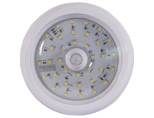 5 Inch Round LED Interior Dome Light with Built-In Switch