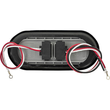 6 Inch Oval Combination Stop/Turn/Tail & Backup Light Kit (Includes Grommet and Plug) 