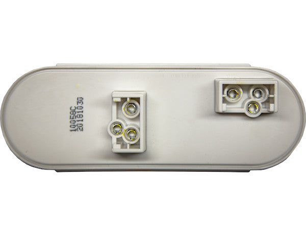 6 Inch Oval Stop/Turn/Tail + Backup Combination Light with Light Stripe LED Tubes