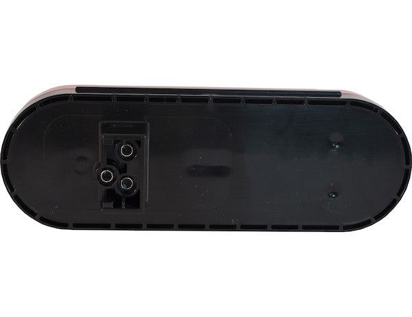 5626157 - 6 Inch Red Oval Stop/Turn/Tail Light With 6 LEDs Kit - Includes Grommet and Plug