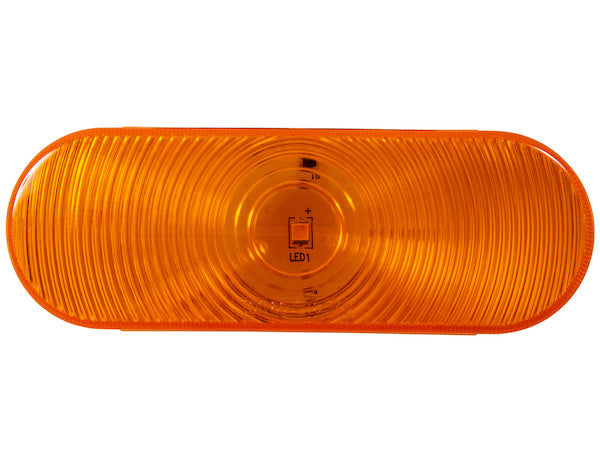 6 Inch Oval Turn Signal DOT Light with 1 LED