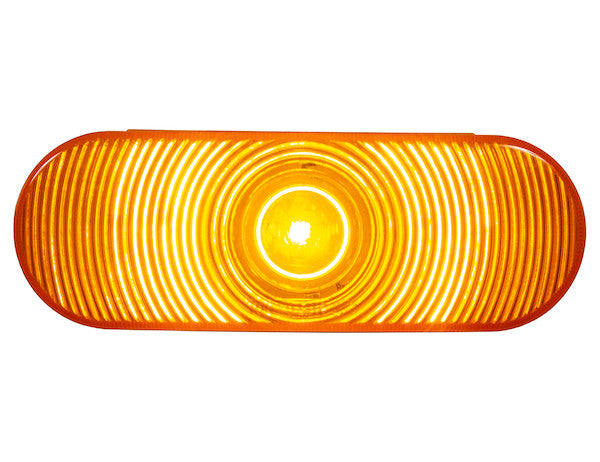 6 Inch Oval Turn Signal DOT Light with 1 LED