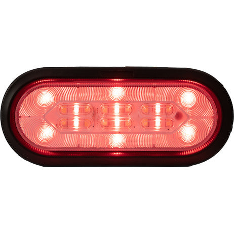 6 Inch Combination LED Stop/Turn/Tail, Backup, and Strobe Light, 24 LEDs