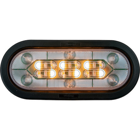 6 Inch Combination LED Stop/Turn/Tail, Backup, and Strobe Light, 24 LEDs