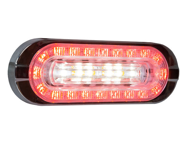 6 Inch Combination LED Stop/Turn/Tail, Backup, and Strobe Light with 32 LEDs