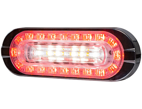 6 Inch Combination LED Stop/Turn/Tail, Backup, and Strobe Light with 32 LEDs