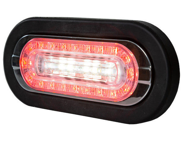 6 Inch Combination LED Stop/Turn/Tail, Backup, and Strobe Light with 32 LEDs