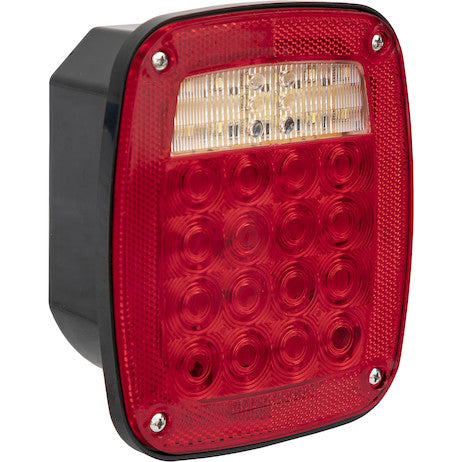 Passenger Side 5.75 Inch Red Stop/Turn/Tail Light