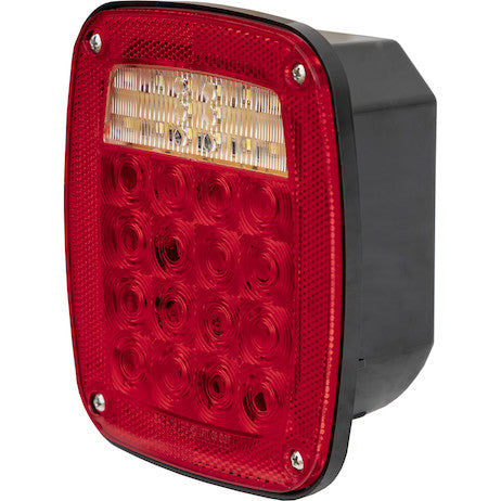 Passenger Side 5.75 Inch Red Stop/Turn/Tail Light