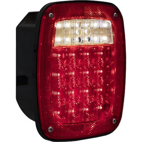 Passenger Side 5.75 Inch Red Stop/Turn/Tail Light