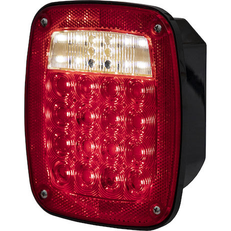 Passenger Side 5.75 Inch Red Stop/Turn/Tail Light