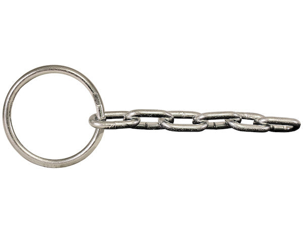 58R5SS - Stainless Welded Ring with 5 Links of Chain for L001 Tailgate Release Lever